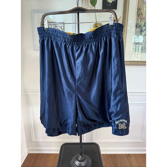 Vintage Starter University of Michigan Wolverines Basketball Shorts XL XXL - Picture 1 of 5